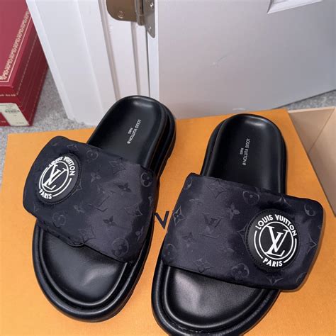 slide lv|louis vuitton jean slide.